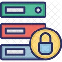 Sicurezza Dei Dati Sicurezza Dellarchiviazione Dei Dati Sicurezza Del Database Icon