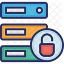 Sicurezza Dei Dati Sicurezza Dellarchiviazione Dei Dati Sicurezza Del Database Icon