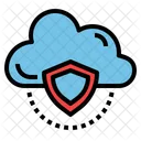 Dati Sicurezza Cloud Icon