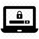 Sicurezza Del Laptop Accesso Utente Password Di Sistema Icon