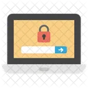 Sicurezza Del Laptop Accesso Utente Password Di Sistema Icon