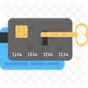 Sicurezza della carta di credito  Icon