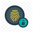 Sicurezza delle impronte digitali  Icon