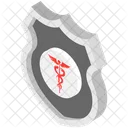 Sicurezza Medica Protezione Sicurezza Icon