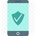 Sicurezza Mobile Protezione Scudo Icon