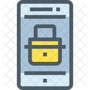 Sicurezza Cellulare Blocco Icon