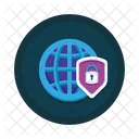 Sicurezza Della Rete Protezione Dei Dati Sicurezza Del Cloud Icon