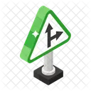 Road Sign Side Road Sign Road Symbol Icon