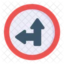 Road Sign Path Icon