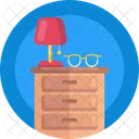 Lamp Shade Drawers Spectacles Icon