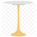 Side Table Round Table Fancy Table Icon