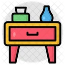 Side Table Bedside Table Furniture Icon