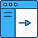 Sidebar Layout Interface Icon