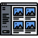 Sidebar Website Page Icon
