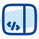 Sidebar Code Icon