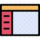 Sidebar Layout  Icon