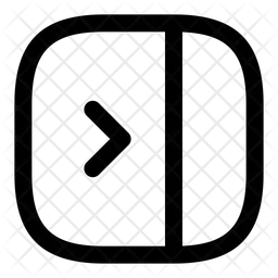 Sidebar Right  Icon