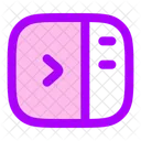 Sidebar Right  Icon