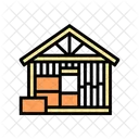 Siding Frame Wood Icon