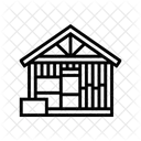 Siding Frame Wood Icon