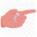 Du Zeigefinger Geste Symbol