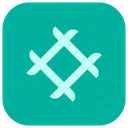 Super Su Kardinal Gitter Symbol