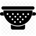 Sieb Abtropfgestell Lebensmittelsieb Symbol