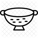 Sieb Abtropfgestell Lebensmittelsieb Symbol