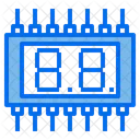 Siebensegment Komponente Elektronik Symbol