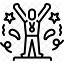 Sieg Erfolg Triumph Symbol