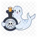 Robben-Halloween  Symbol