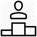 Siegerpodest  Symbol