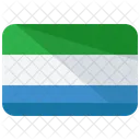 Sierra Leona Bandera Icono