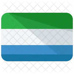 Sierra Leona Flag Icono