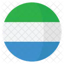 Sierra Leona Bandera Icono