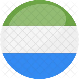 Sierra Leona Flag Icono