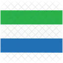 Flag Country Sierra Leone Icon