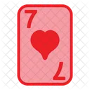 Siete de corazones  Icon