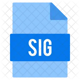 Sig file  Icon