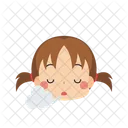 Girl Emoji Sigh Icon