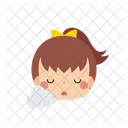 Girl Emoji Sigh Icon