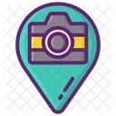 Sightseeing Camera Location Icon