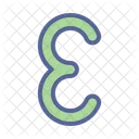 Epsilon Sum Math Icon