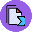 Sigma File File Sigma Sign Icon