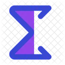 Sigma Sum Math Icon