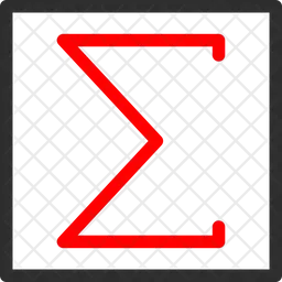 Sigma Sign  Icon
