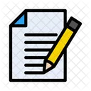 Sign Contract File Icon