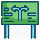 Sign Road Path Icon