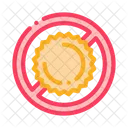 Sign Against Sun Icon