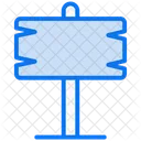 Board Sign Direction Icon